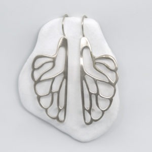 Minimal Butterfly Wings Earrings