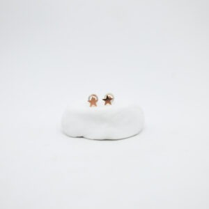 Rose Gold 14K Solo Star Earring