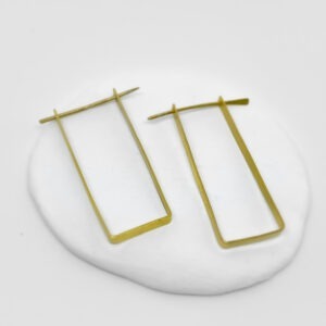 Minimal Antique Spear Earring