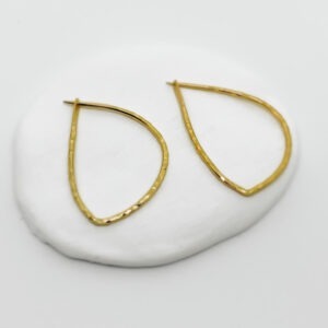 Minimal Textured Abstract Earring