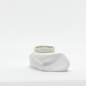 Sterling Silver Ancient Lines Ring