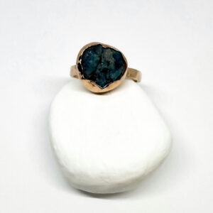 Beautiful Apatite Rose Gold Plated Ring